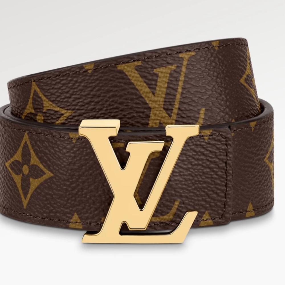 Brand New Louis Vuitton Rose Poudre  LV Initiales Reversible Belt Size 80CM - Picture 4 of 4